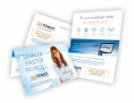 marketing brochure for HR and payroll company