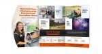 brochure design for Schaumburg baseball team, inside view
