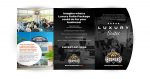 brochure design for Schaumburg baseball team, outside view
