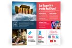 direct mail brochure design for theatre group, inside pages