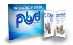 Trade show display and vertical roll up banners designed for printer