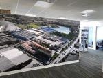 office wall graphic design and install