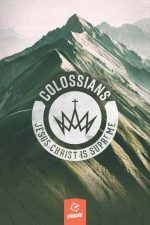 Bible study, book of Colossians, cover design