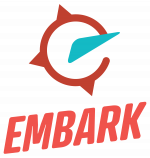 Logo design final selection for Embark