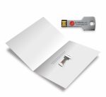 card with integrated USB key
