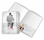 Presentation folder design, inside and outside